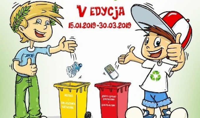 Konkurs Ekologiczny „Mistrz Recyklingu Maks porządkuje odpady”