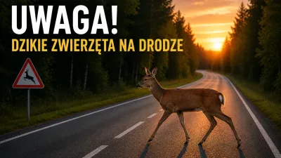 Potrącenie dzikiego zwierzęcia na drodze. Jak powinien zachować się kierowca?